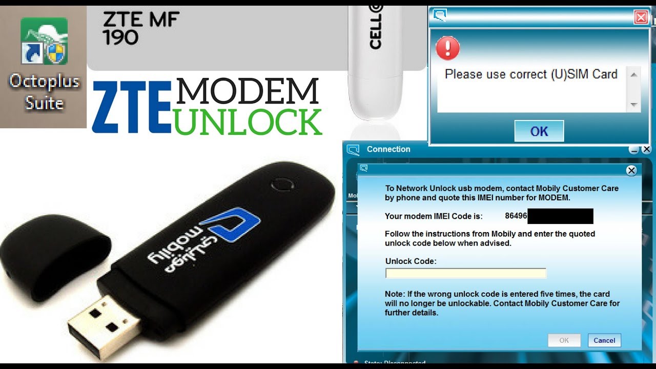 Free Unlock Code For Zte Mf190 Modem