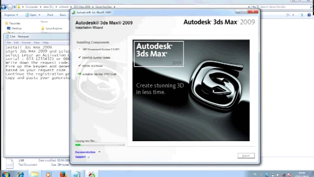 download 3d max 2009 full crack 64bit